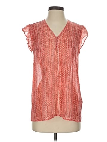 Joie Short Sleeve Silk Top (view 1)