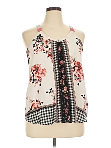 Rewind Sleeveless Blouse (view 1)