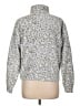 Pink Rose 100% Polyester Animal Print Silver Pullover Sweater Size L - photo 2