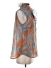 CAbi Orange Sleeveless Blouse Size S - photo 4