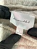Line & Dot Stripes Silver Pullover Sweater Size L - photo 7