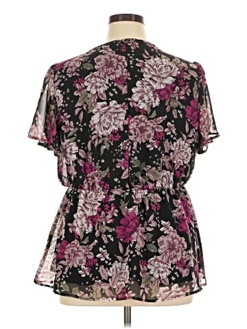 Lane Bryant Short Sleeve Blouse (view 2)
