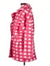 Active USA 100% Polyester Checkered-gingham Pink Coat Size L - photo 5