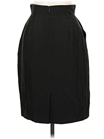 Linda Allard Ellen Tracy Silk Skirt (view 2)