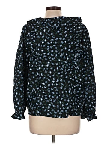 Ann Taylor LOFT Long Sleeve Blouse (view 2)