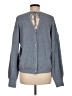 Pink Rose Gray Pullover Sweater Size M - photo 2