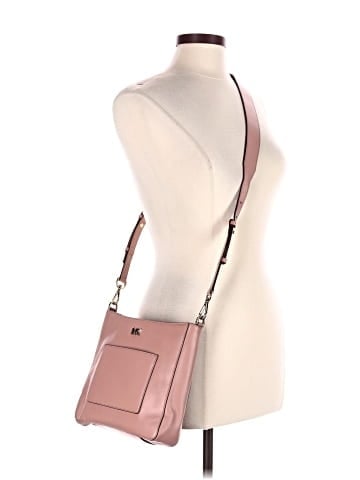 MICHAEL Michael Kors Leather Crossbody Bag (view 2)