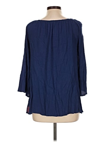 Blu Pepper 3/4 Sleeve Blouse (view 2)