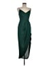 Express 100% Polyester Green Cocktail Dress Size S - photo 1