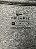 Nike 100% Polyester Gray Active T-Shirt Size M - photo 7