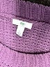dip 100% Polyester Solid Purple Pullover Sweater Size L - photo 7