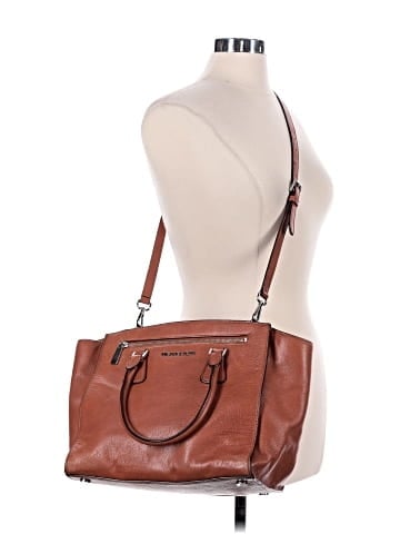 MICHAEL Michael Kors Leather Satchel (view 2)