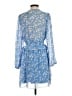 ASOS 100% Polyester Stars Blue Casual Dress Size 4 - photo 2