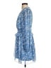 ASOS 100% Polyester Stars Blue Casual Dress Size 4 - photo 5