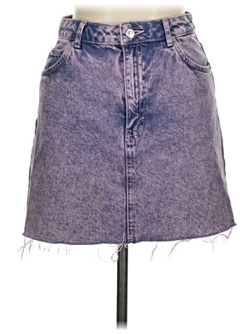 Topshop Denim Skirt (view 1)