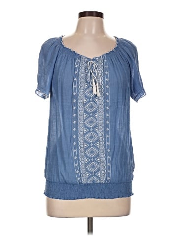 AGB Short Sleeve Blouse (view 1)