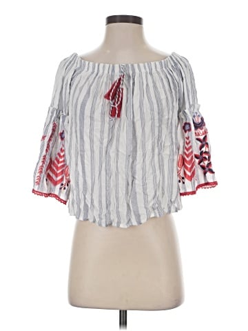 Altar'd State Short Sleeve Blouse (view 1)