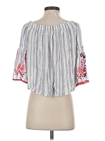 Altar'd State Short Sleeve Blouse (view 2)