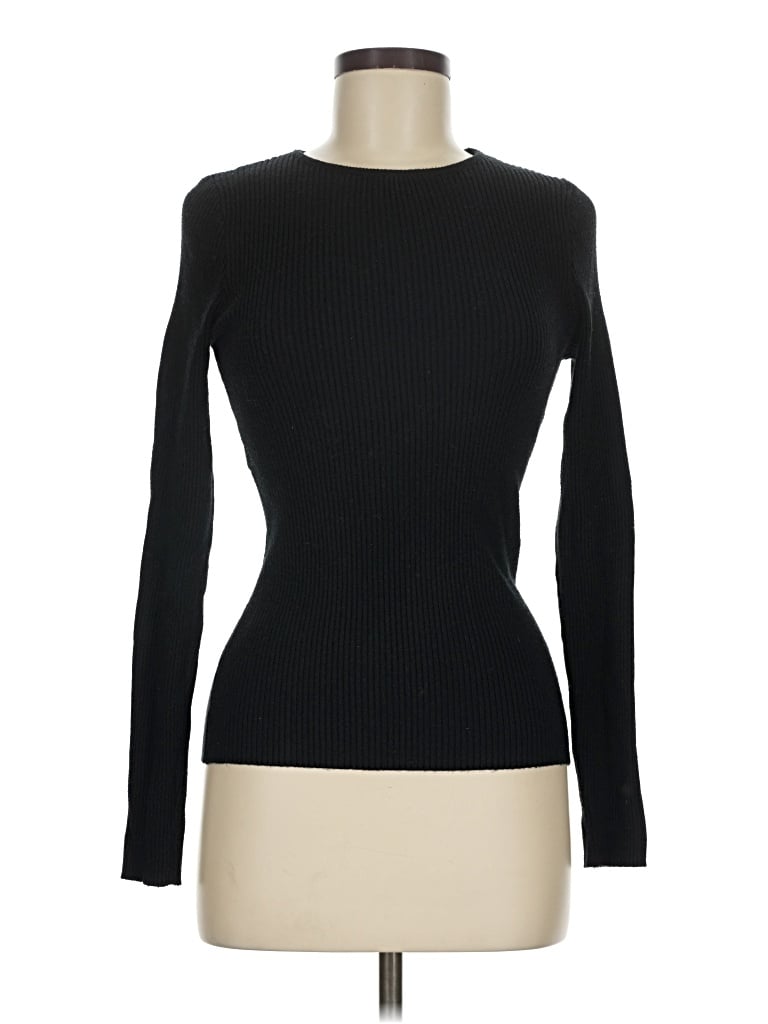 Pre-owned Zesica Turtleneck Sweater In Black