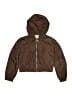 MICHAEL Michael Kors 100% Polyester Brown Jacket Size 8 - photo 1