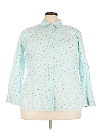 Talbots Long Sleeve Button-Down Shirt (view 1)