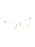 Unbranded Pink White Sunglasses One size - photo 1