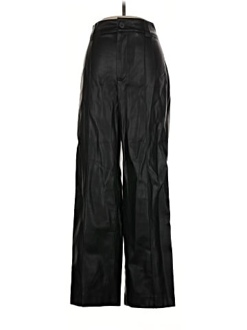 Zara Faux Leather Pants (view 1)
