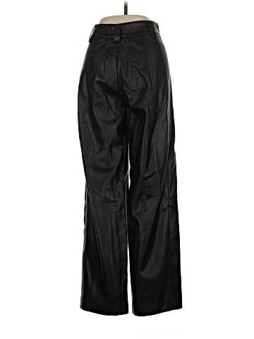 Zara Faux Leather Pants (view 2)