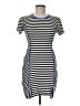 Notations Stripes Blue Casual Dress Size 6 - photo 1