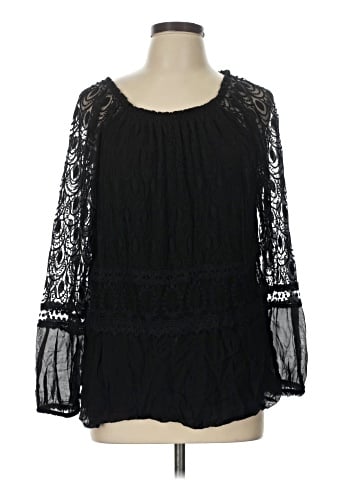 Charlie 3/4 Sleeve Blouse (view 1)