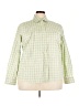 Lands' End Green Long Sleeve Button-Down Shirt Size 2X (estimated) - photo 1