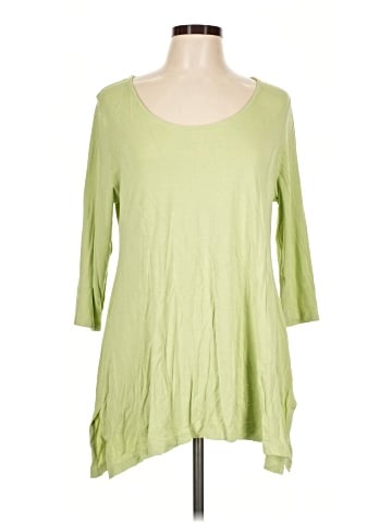 Soft Surroundings 3/4 Sleeve Top (view 1)