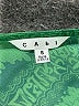 CAbi 100% Polyester Green Short Sleeve Blouse Size S - photo 7