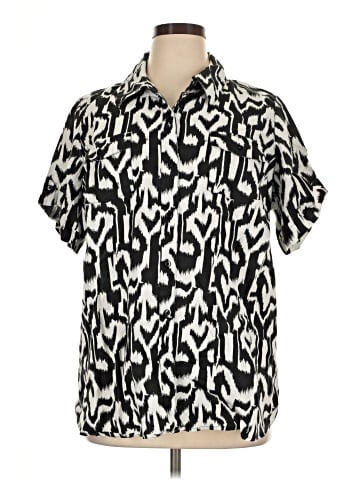 Kim Rogers Short Sleeve Blouse (view 1)