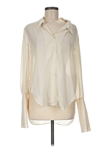 Theyskens' Theory Long Sleeve Blouse (view 1)