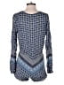 Forever 21 100% Rayon Paisley Blue Romper Size S - photo 2