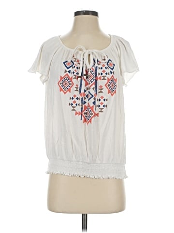 French Laundry Short Sleeve Blouse (view 1)