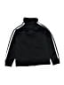 Adidas 100% Polyester Black Track Jacket Size 4 - photo 2