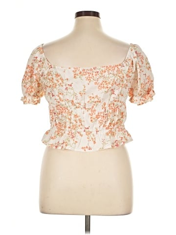 ASOS Design Short Sleeve Blouse (view 2)