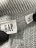 Gap Kids 100% Cotton Solid Silver Pullover Sweater Size M (kids) - photo 3