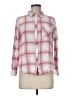 Well Worn Plaid Pink Long Sleeve Button-Down Shirt Size M - photo 1
