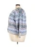 Talbots Fair Isle Purple Blue Cardigan Size 3X Petite - photo 5