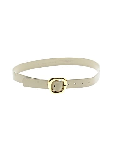 Madewell Puffed-Buckle Leather Belt (view 1)