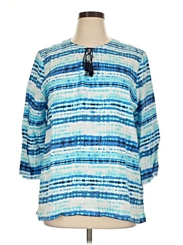 Ruby Rd. 3/4 Sleeve Blouse (view 1)