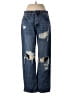 Forever 21 Graphic Blue Jeans Size 28 waist - photo 1