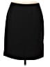 J.Crew 100% Wool Solid Black Wool Skirt Size 8 - photo 1
