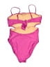 J.Crew Color Block Pink One Piece Swimsuit Size 6 - photo 2