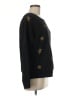 Caslon Stars Black Pullover Sweater Size M - photo 4
