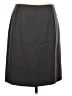 J.Crew 100% Wool Solid Black Wool Skirt Size 8 - photo 1