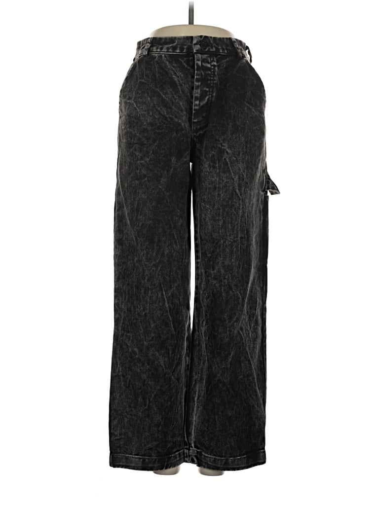 Pre-owned Lacausa Jeans In Black